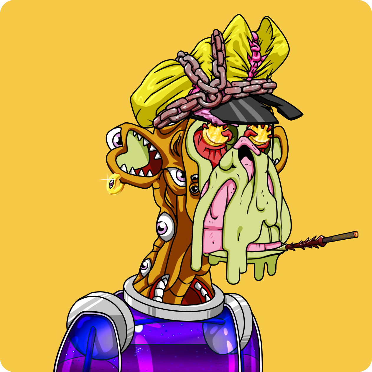 Yuga Labs - Mutant Ape Yacht Club - NFT # 19148