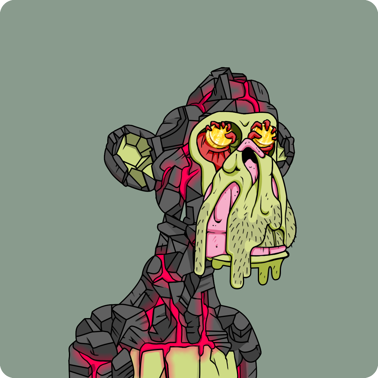 Yuga Labs - Mutant Ape Yacht Club - NFT # 17330