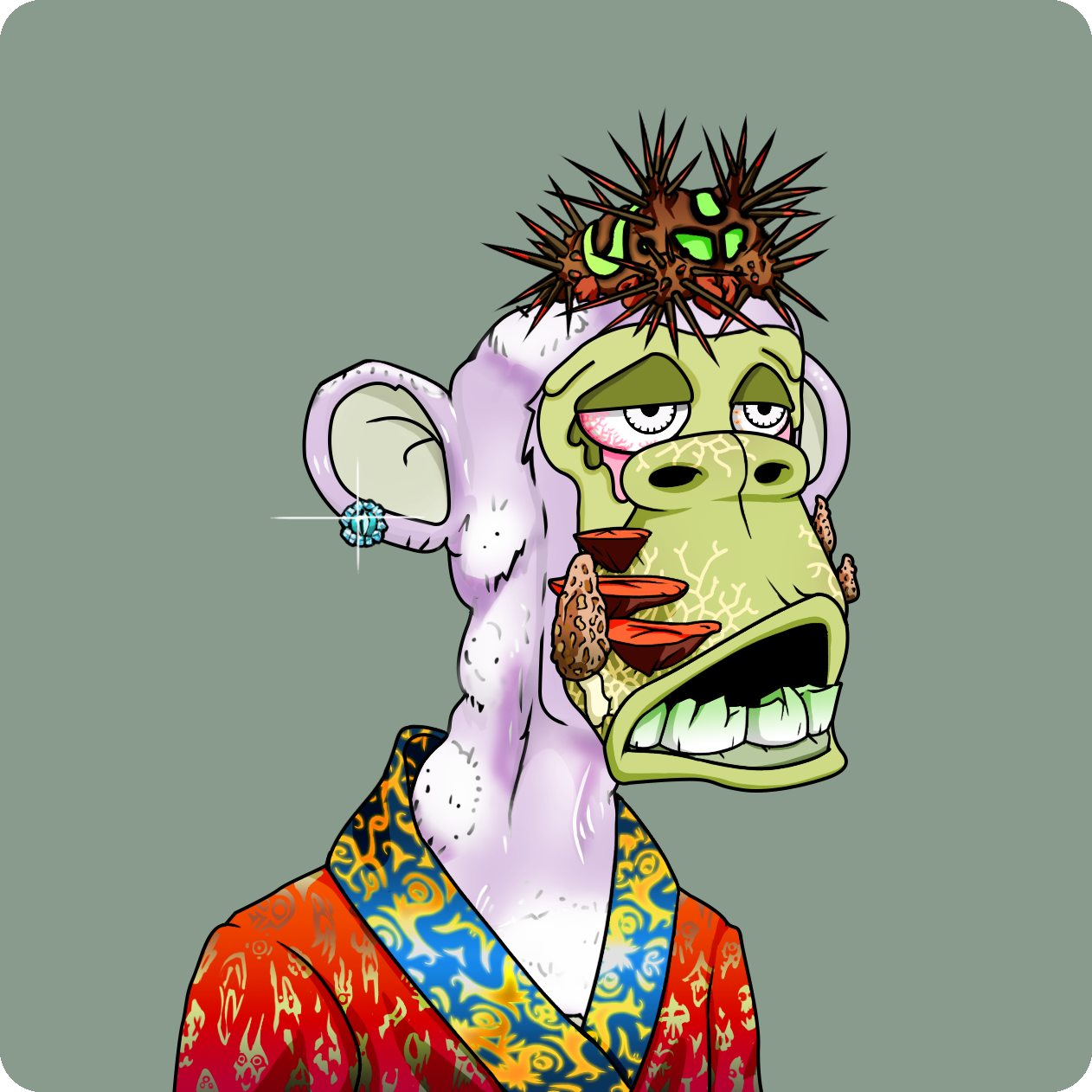 Yuga Labs - Mutant Ape Yacht Club - NFT # 9766