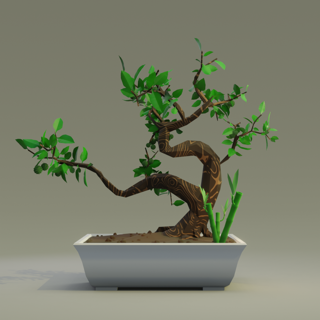 ZENFT Garden Society - Bonsai - Bonsai #8228 - NFT # 8228