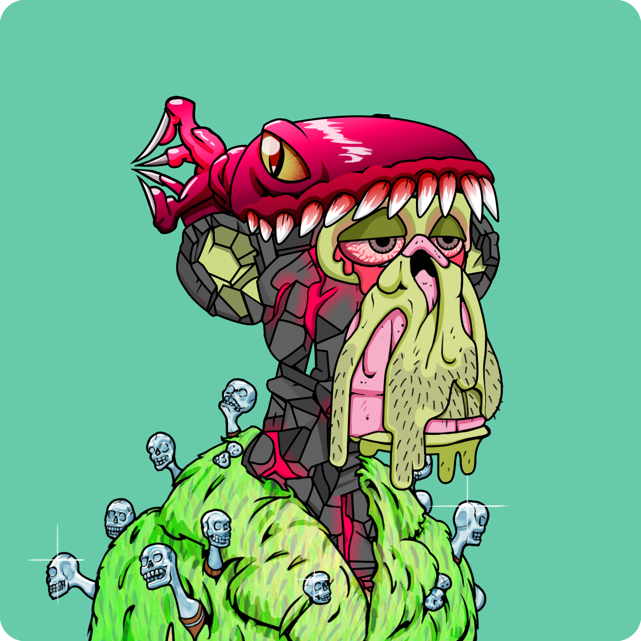 Yuga Labs - Mutant Ape Yacht Club - NFT # 22362