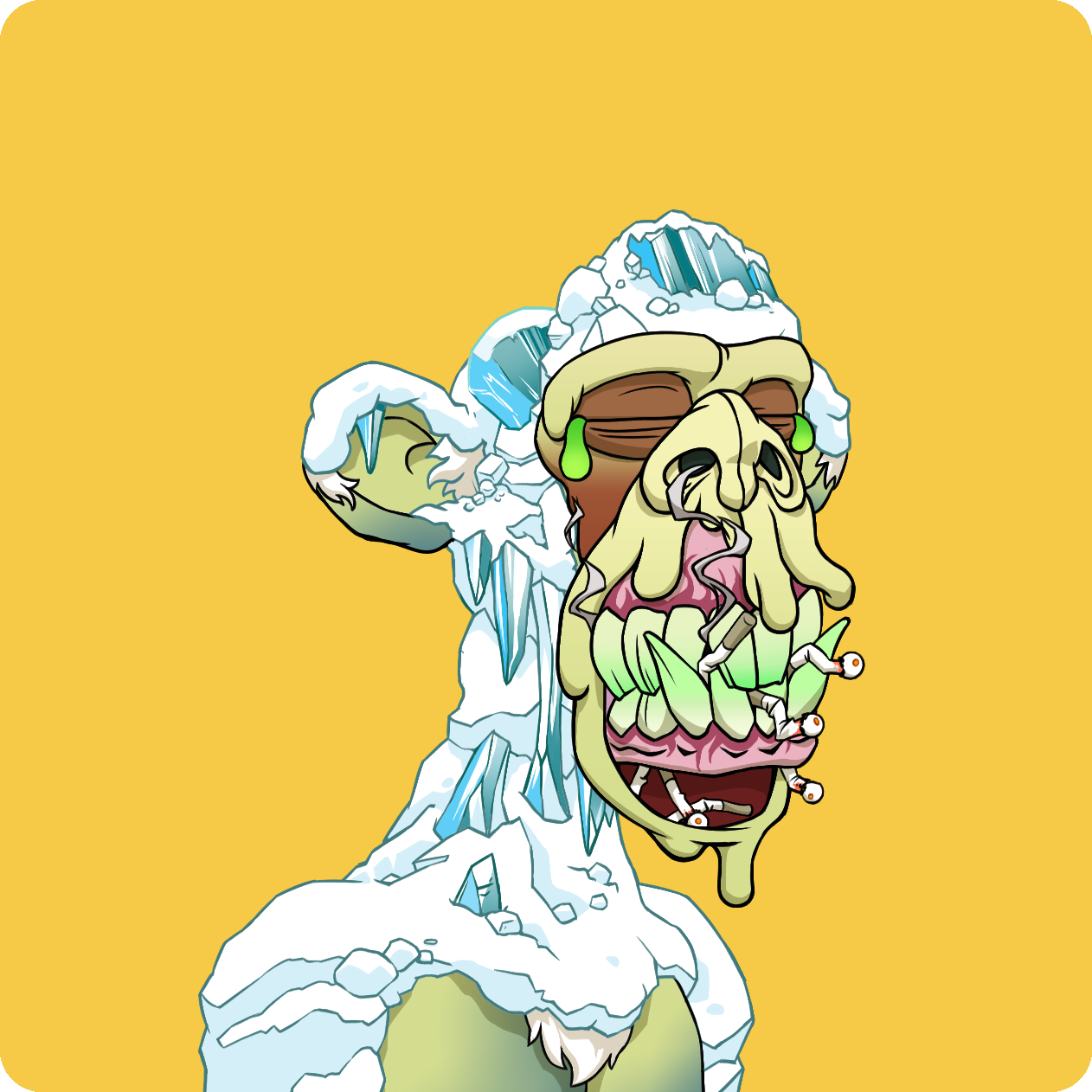 Yuga Labs - Mutant Ape Yacht Club - NFT # 4352