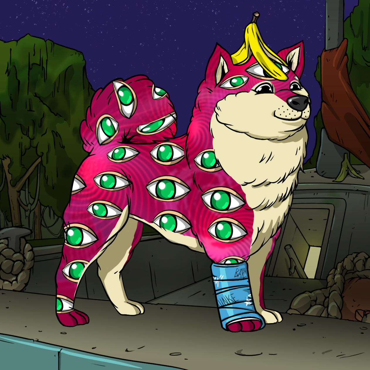 Yuga Labs - Bored Ape Kennel Club - NFT # 9372