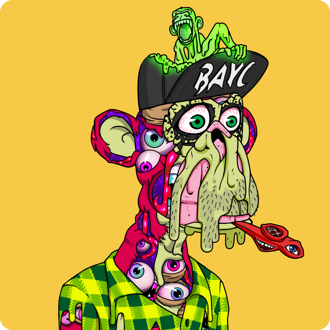 Yuga Labs - Mutant Ape Yacht Club - NFT # 27348