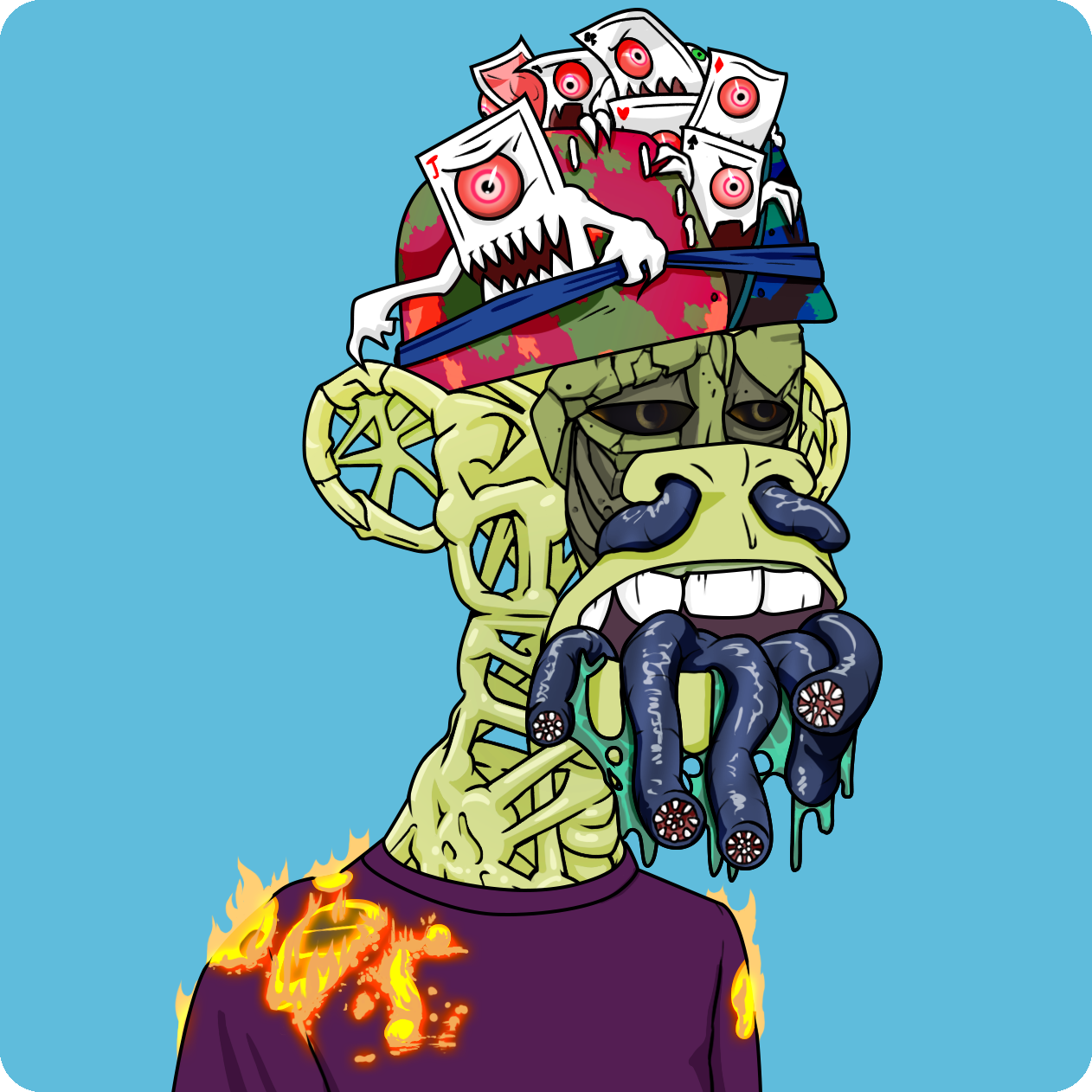 Yuga Labs - Mutant Ape Yacht Club - NFT # 9384