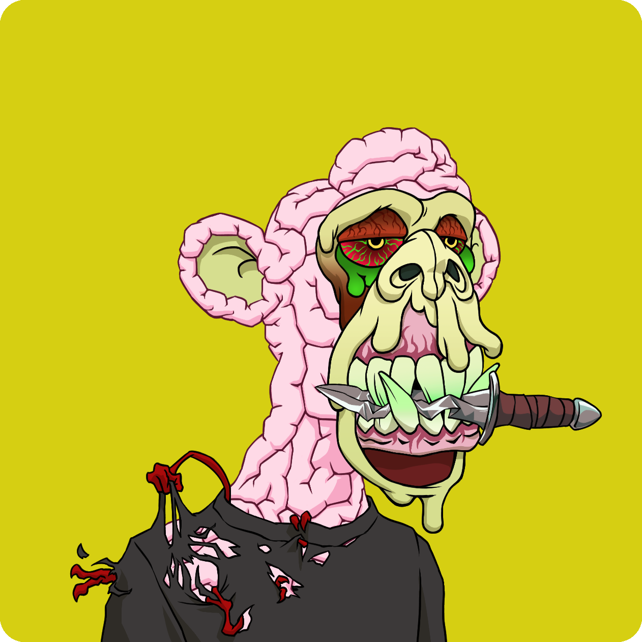 Yuga Labs - Mutant Ape Yacht Club - NFT # 28077