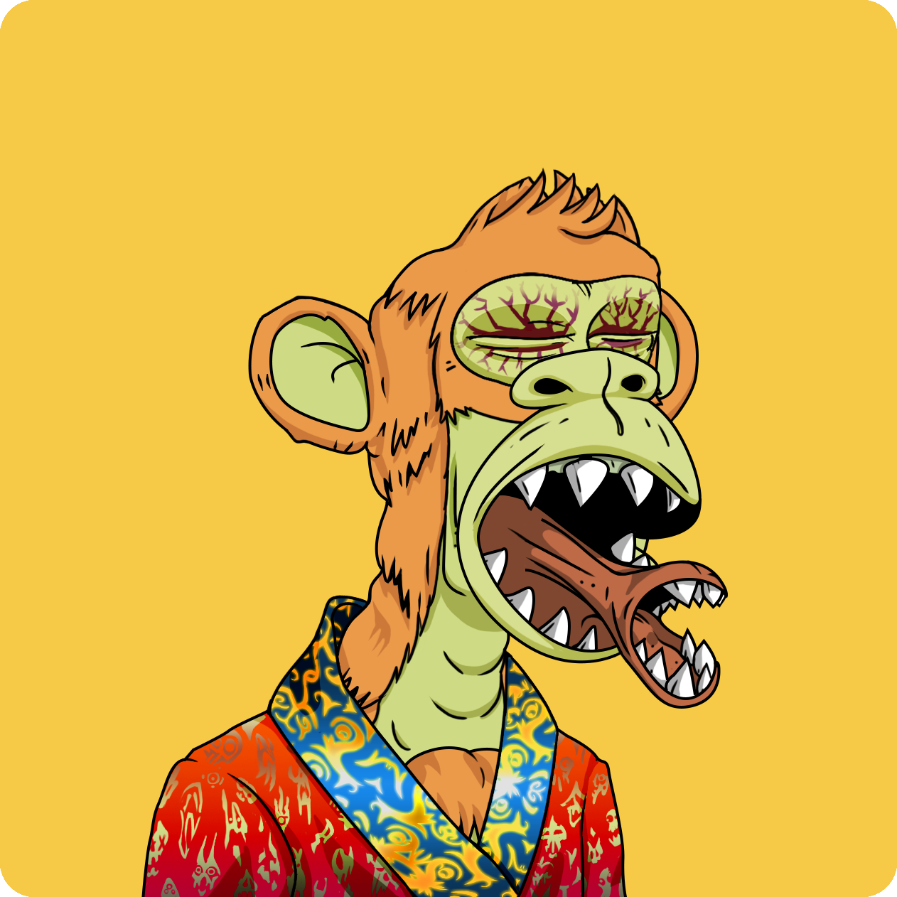 Yuga Labs - Mutant Ape Yacht Club - NFT # 2620