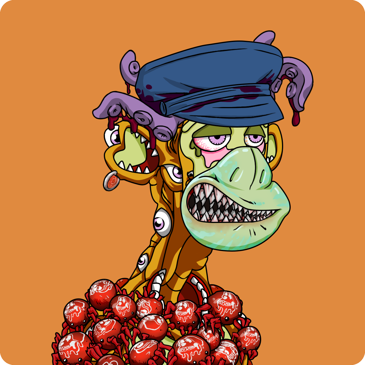 Yuga Labs - Mutant Ape Yacht Club - NFT # 1888