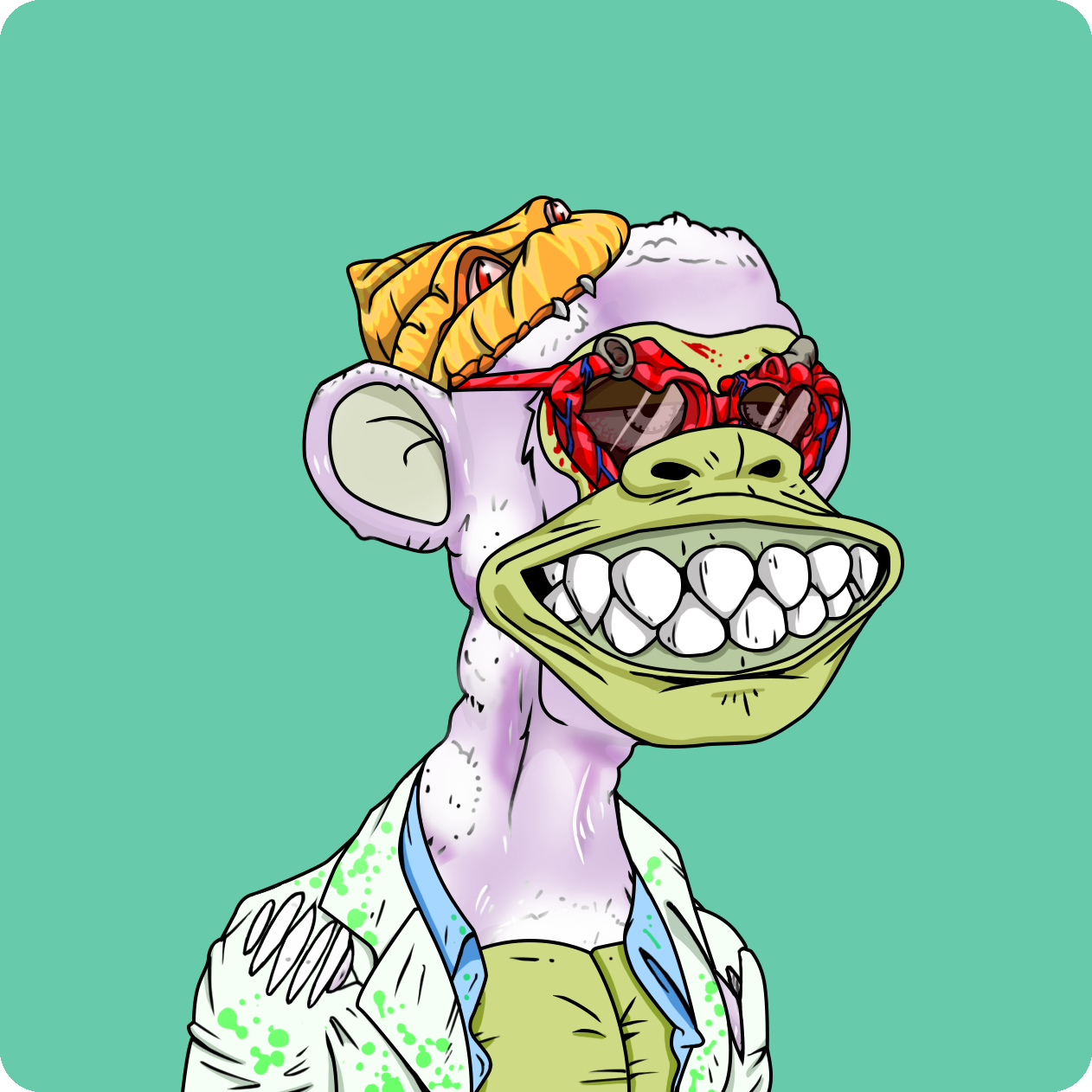 Yuga Labs - Mutant Ape Yacht Club - NFT # 7