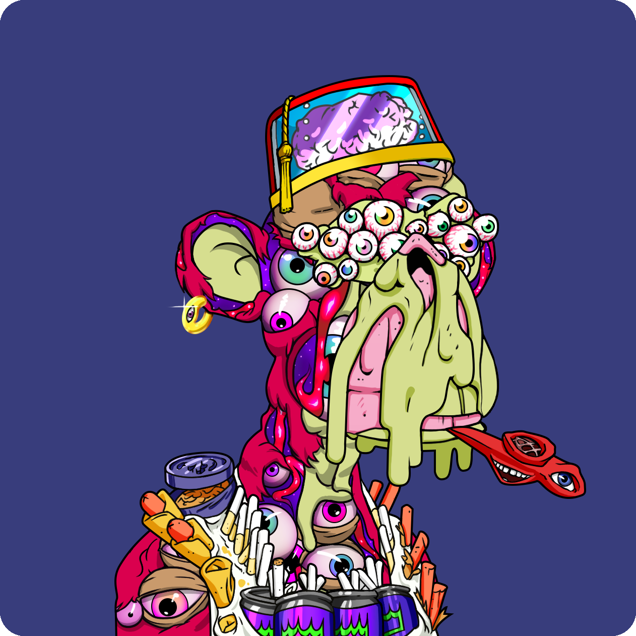 Yuga Labs - Mutant Ape Yacht Club - NFT # 9613