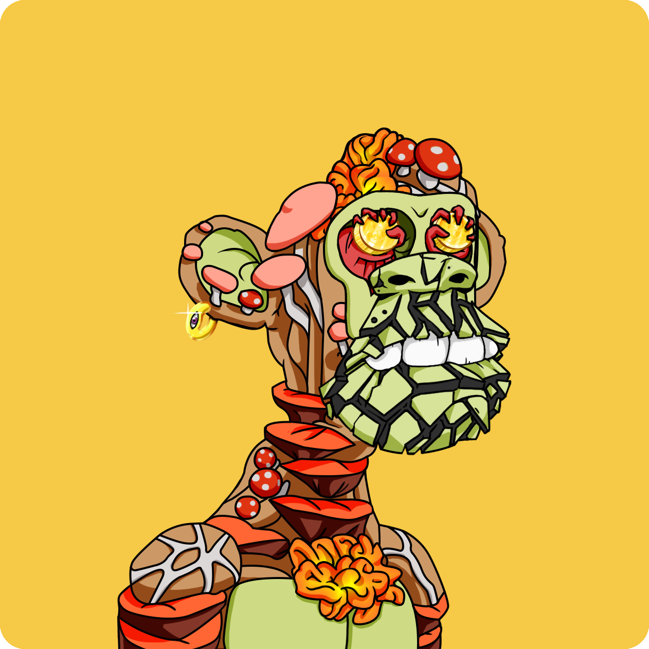 Yuga Labs - Mutant Ape Yacht Club - NFT # 22438