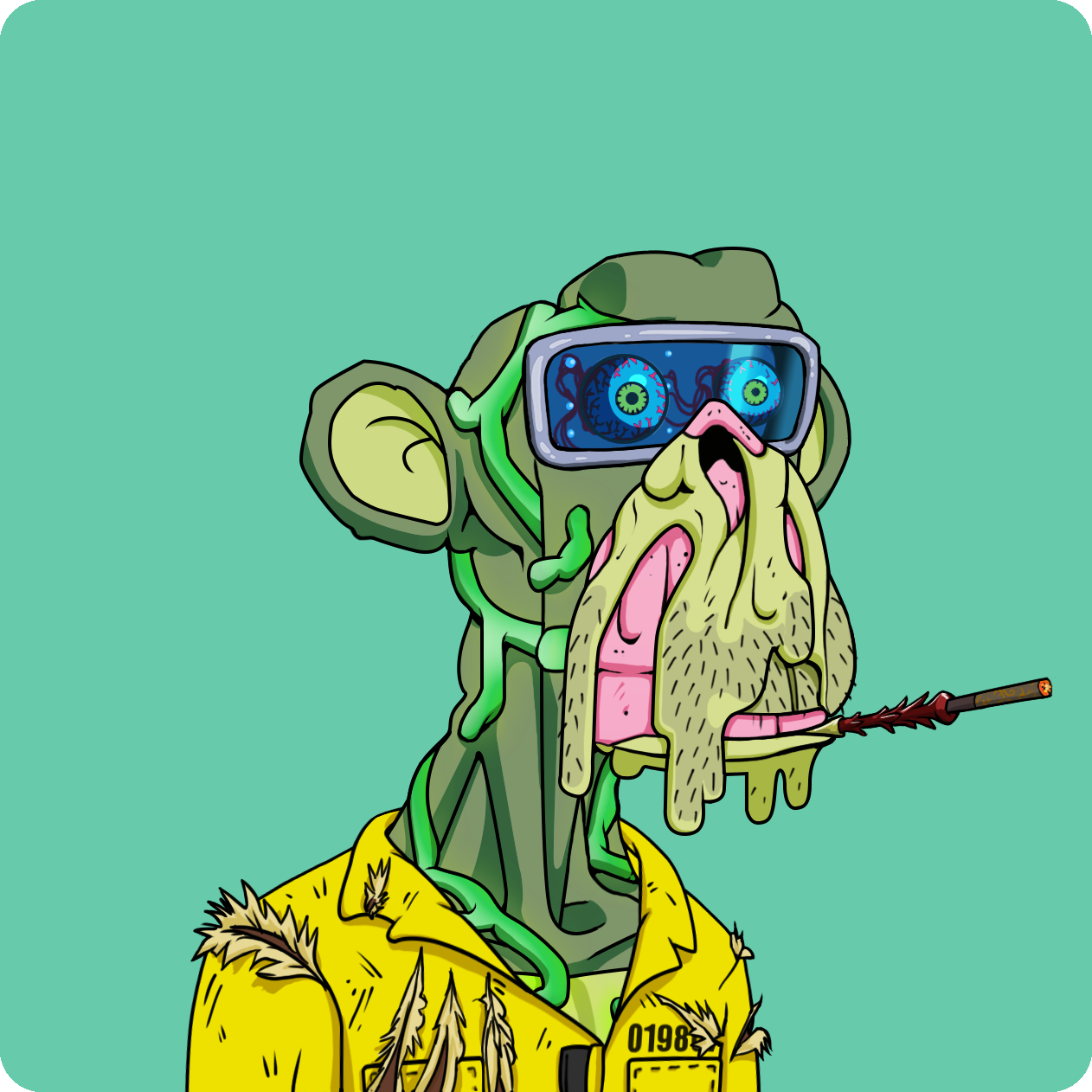 Yuga Labs - Mutant Ape Yacht Club - NFT # 3526