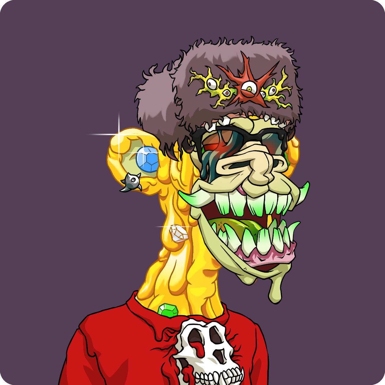 Yuga Labs - Mutant Ape Yacht Club - NFT # 22777