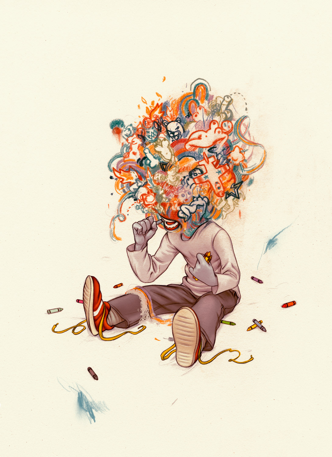 James Jean - Foundation - Crayon Eater - NFT # 79814
