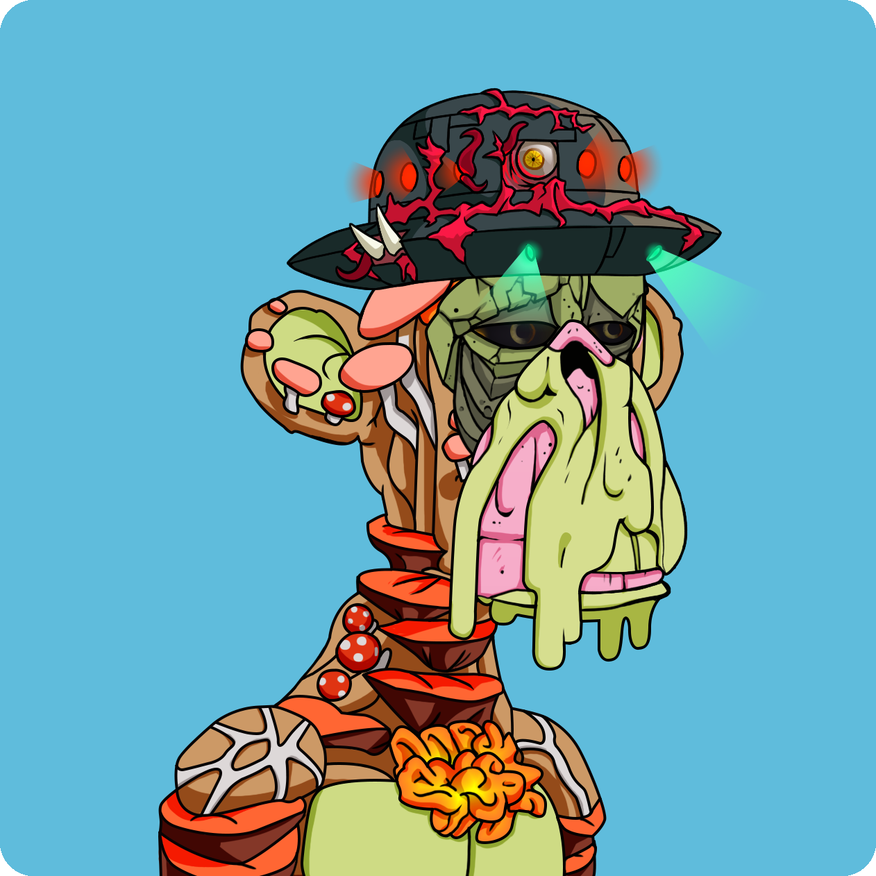 Yuga Labs - Mutant Ape Yacht Club - NFT # 5266