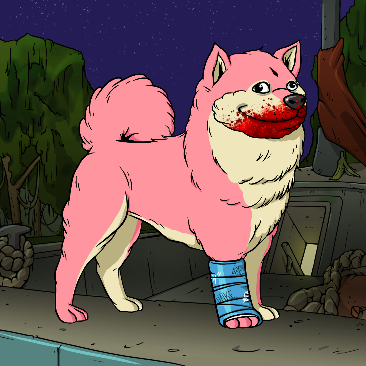 Yuga Labs - Bored Ape Kennel Club - NFT # 8707