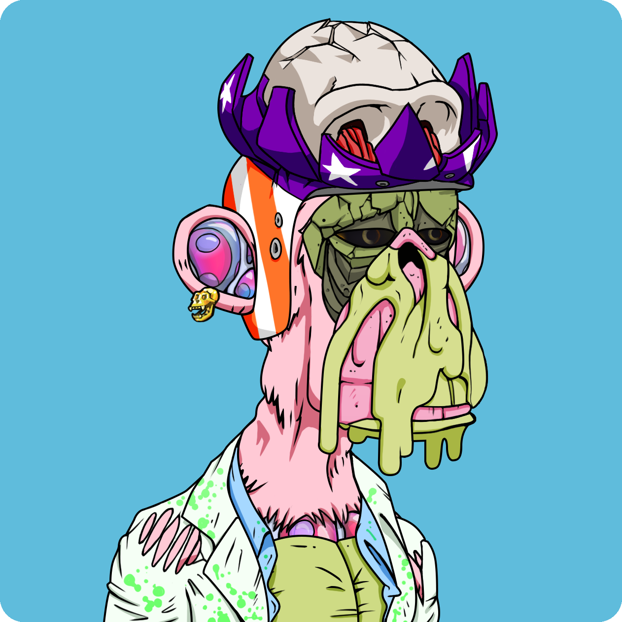 Yuga Labs - Mutant Ape Yacht Club - NFT # 8393