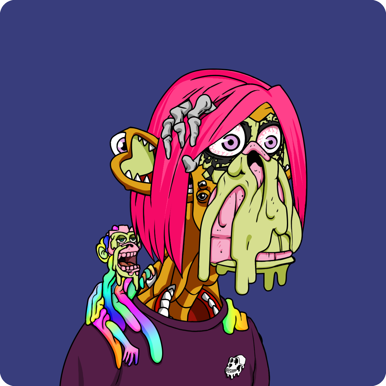 Yuga Labs - Mutant Ape Yacht Club - NFT # 25852