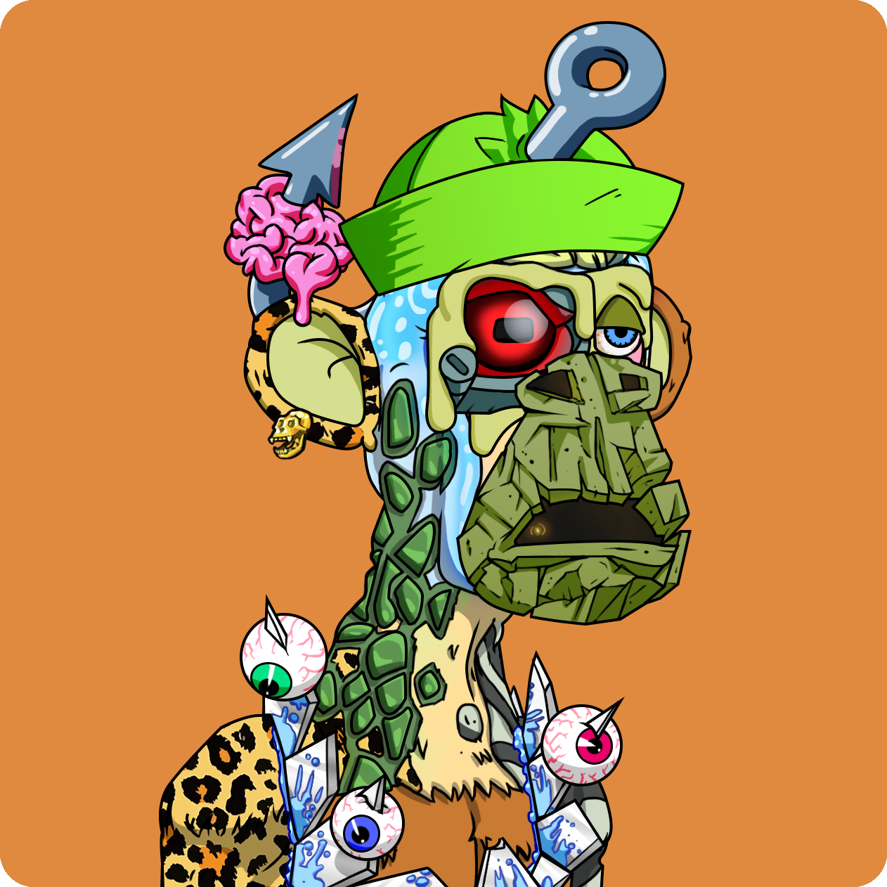 Yuga Labs - Mutant Ape Yacht Club - NFT # 19498