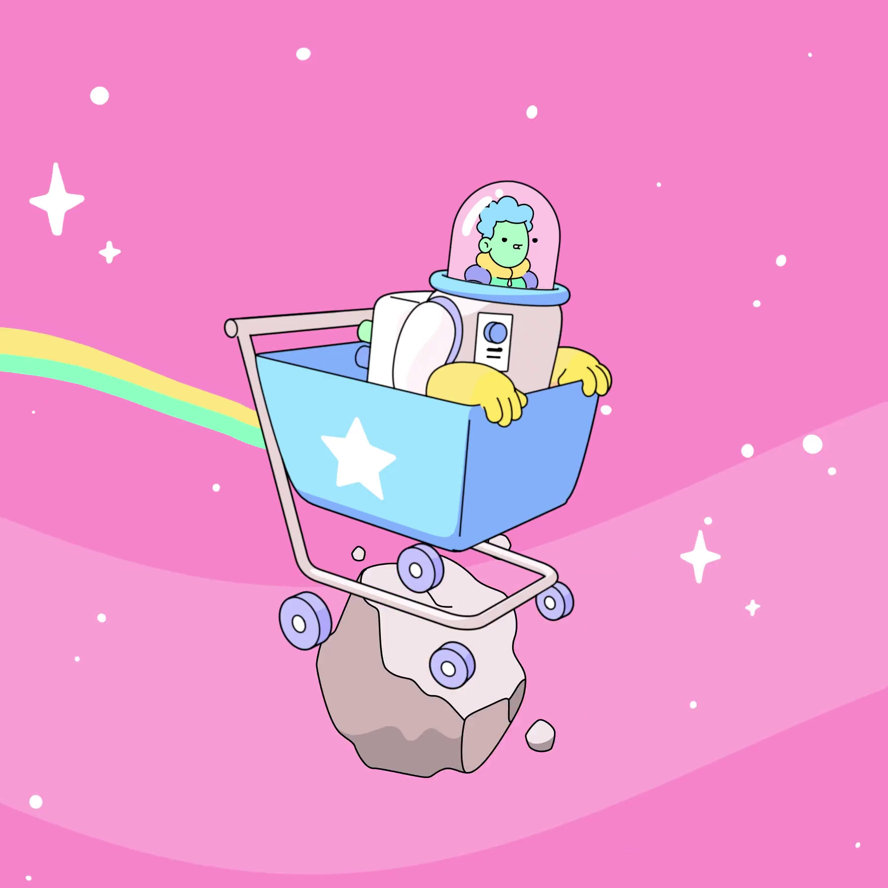 The Doodles Founders - Space Doodles - Space Doodle #9816 - NFT # 9816