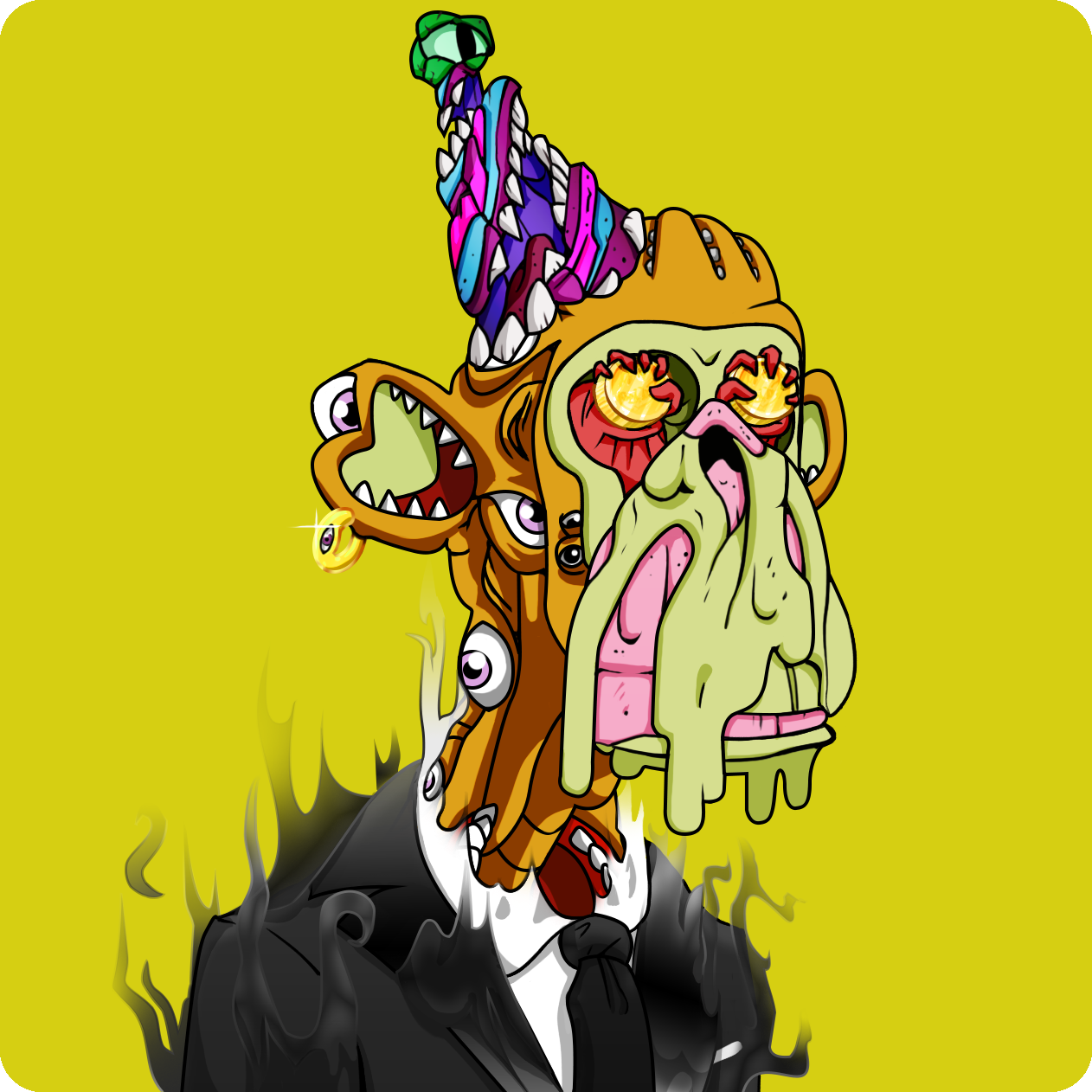 Yuga Labs - Mutant Ape Yacht Club - NFT # 9061