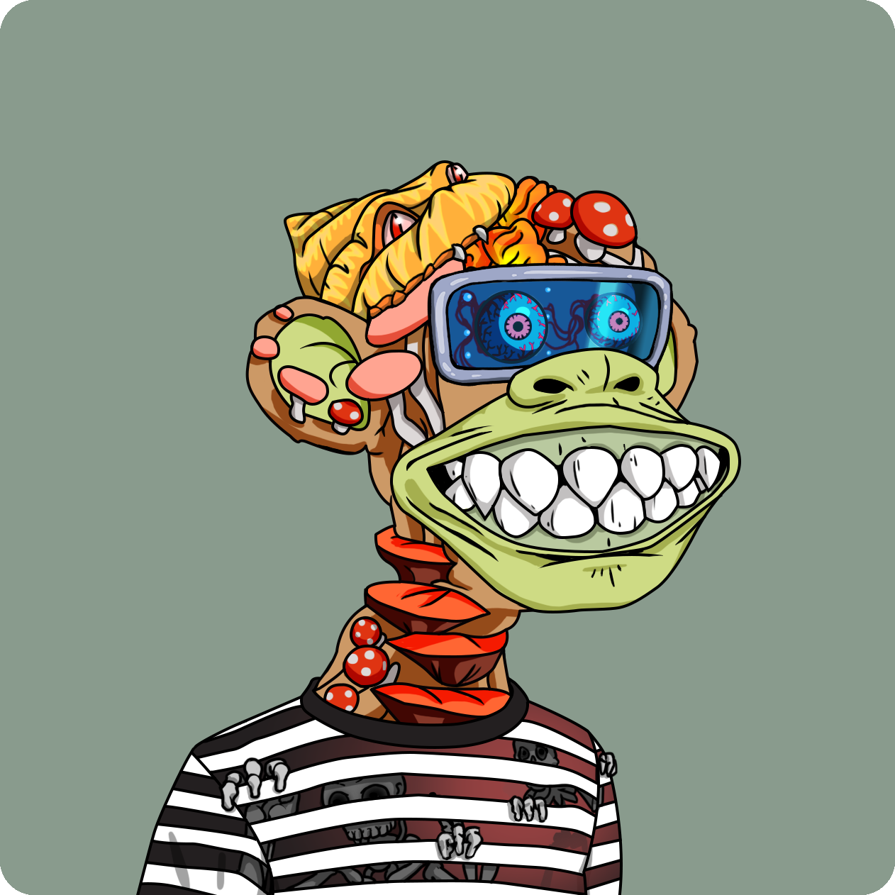 Yuga Labs - Mutant Ape Yacht Club - NFT # 4813