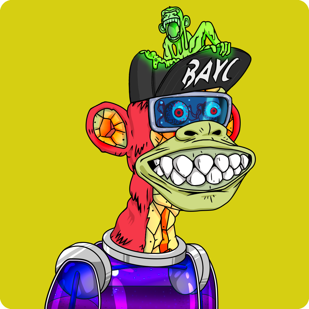 Yuga Labs - Mutant Ape Yacht Club - NFT # 743