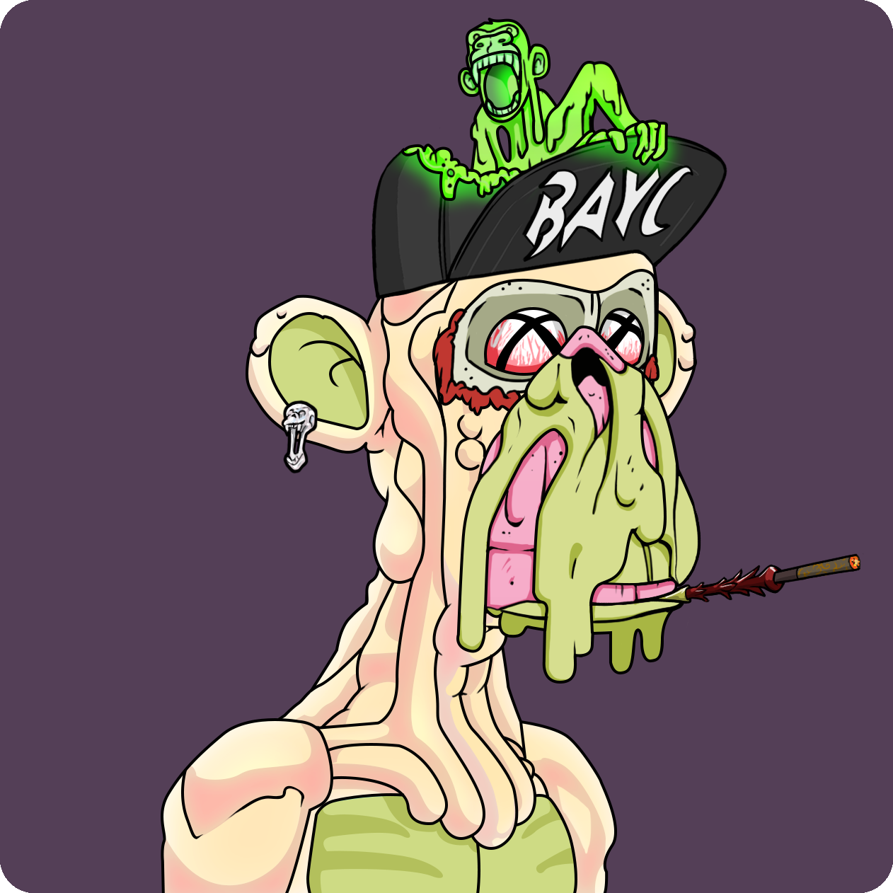 Yuga Labs - Mutant Ape Yacht Club - NFT # 10056