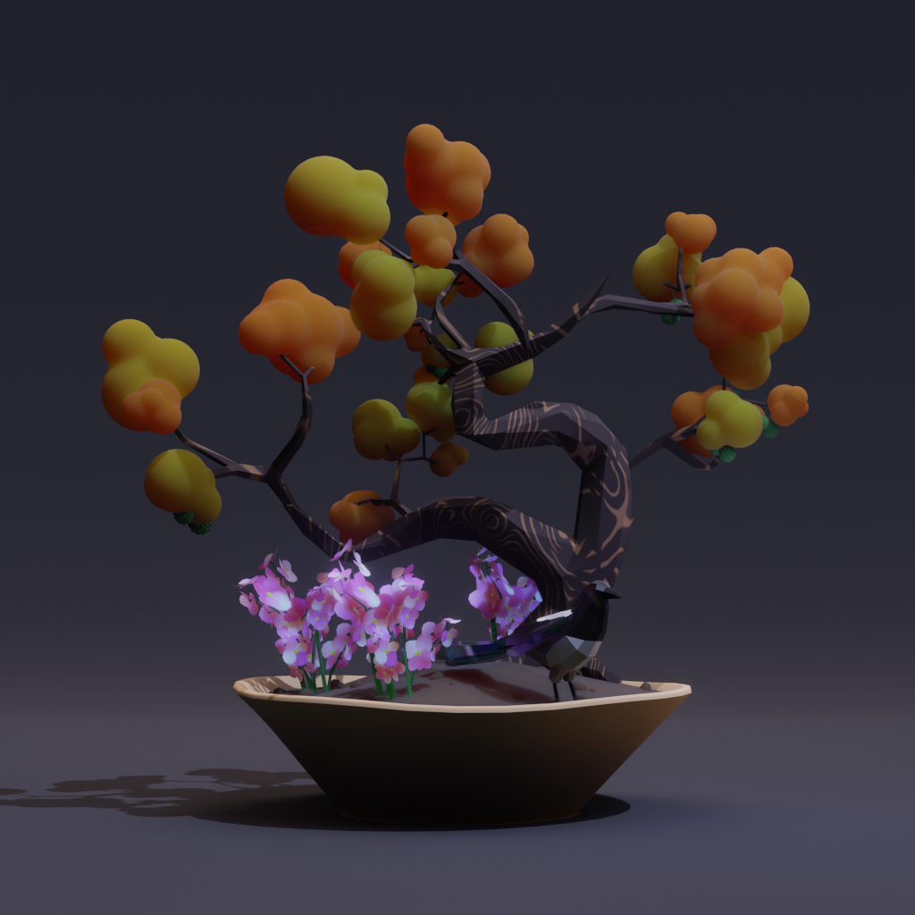 ZENFT Garden Society - Bonsai - Bonsai #106 - NFT # 106