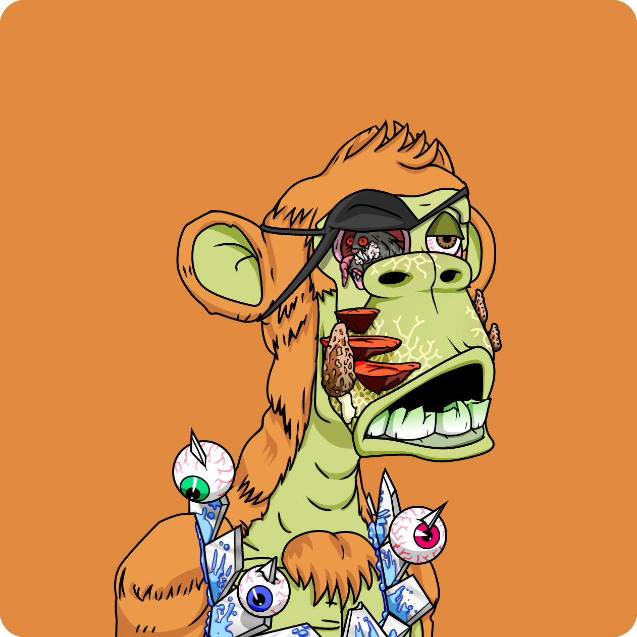 Yuga Labs - Mutant Ape Yacht Club - NFT # 1815