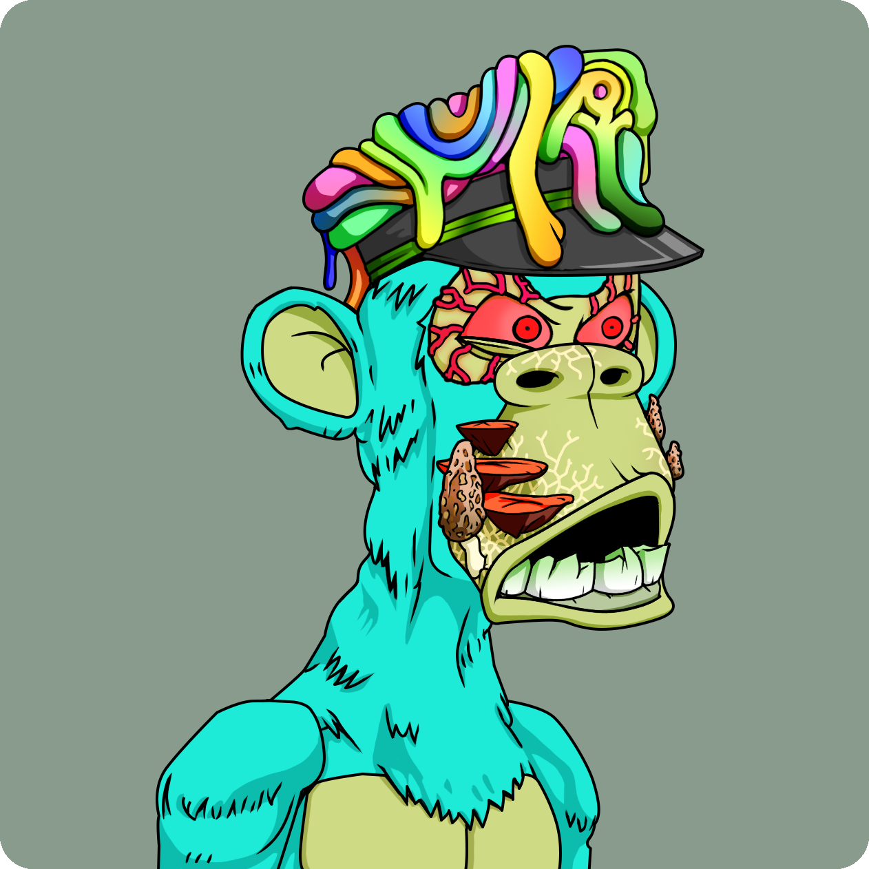 Yuga Labs - Mutant Ape Yacht Club - NFT # 17170