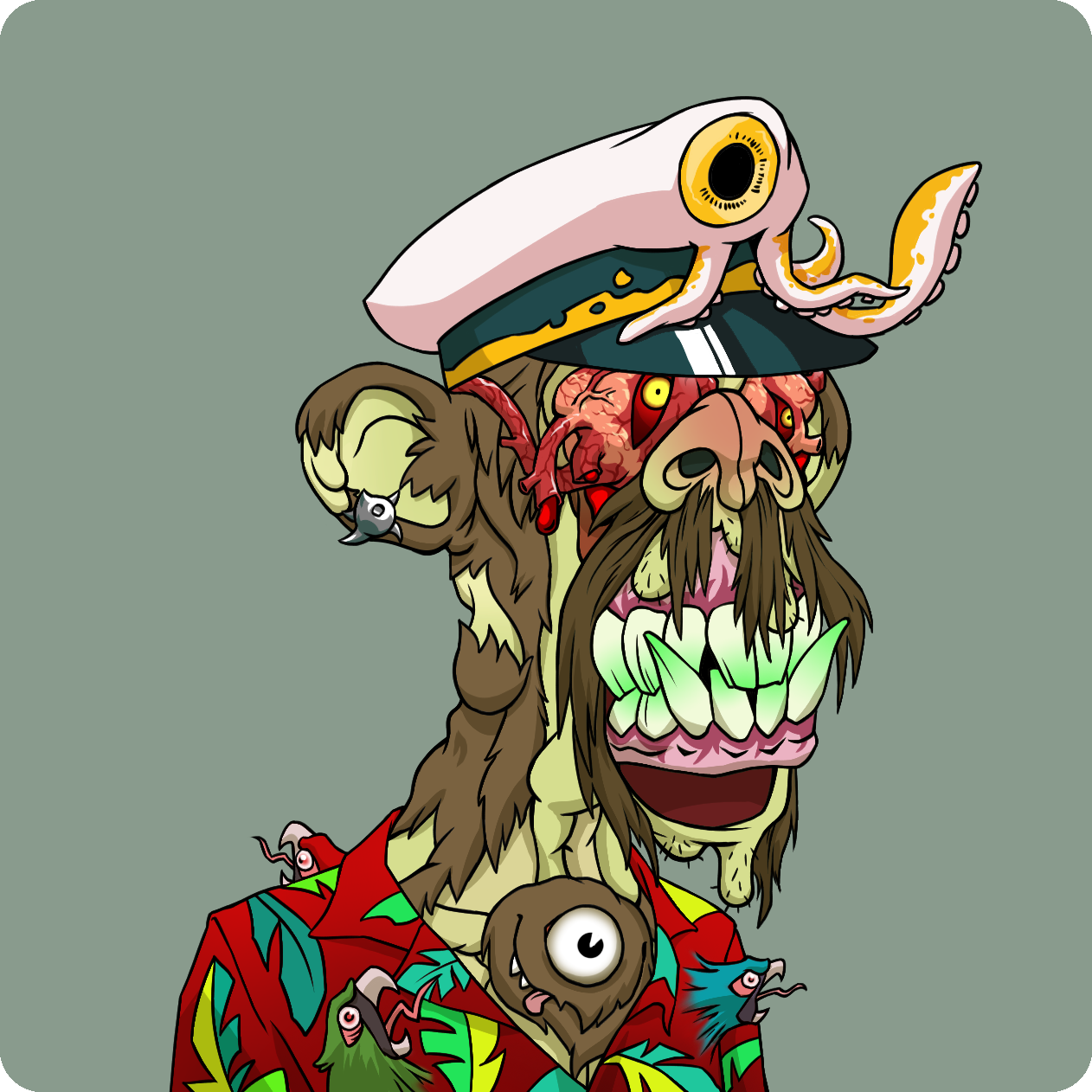 Yuga Labs - Mutant Ape Yacht Club - NFT # 13263