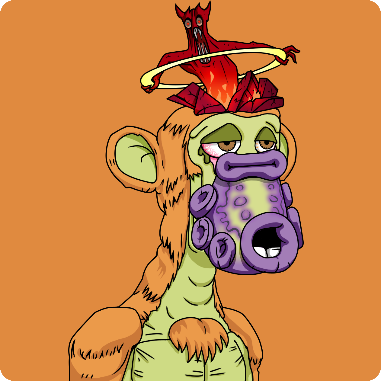 Yuga Labs - Mutant Ape Yacht Club - NFT # 676