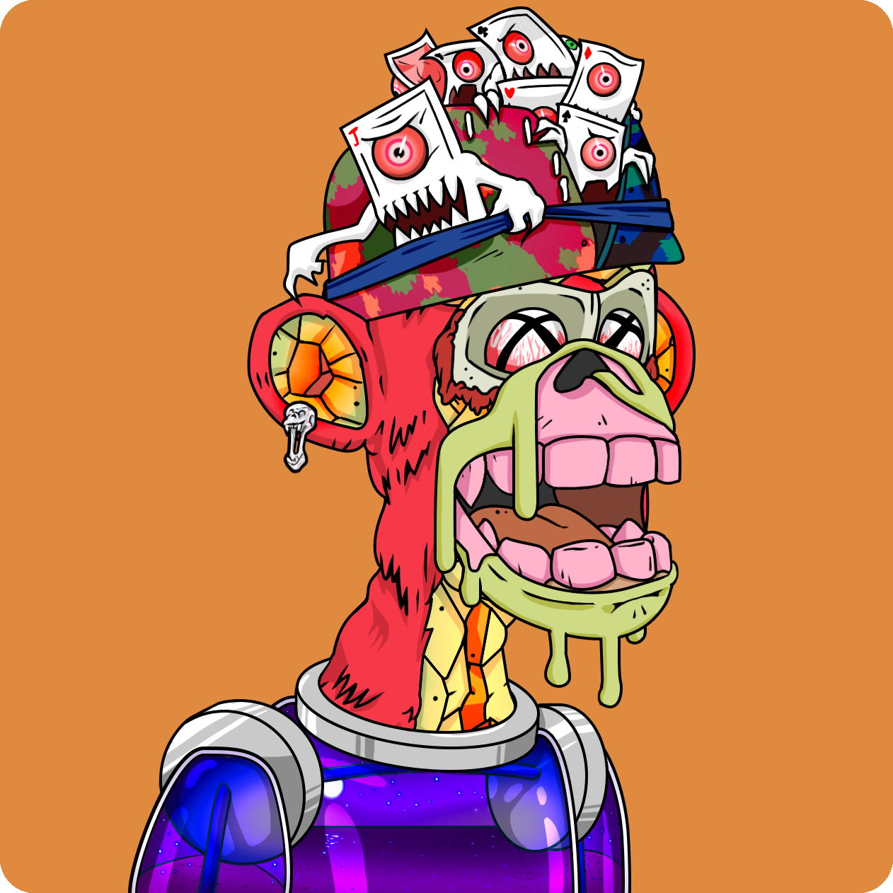 Yuga Labs - Mutant Ape Yacht Club - NFT # 8278