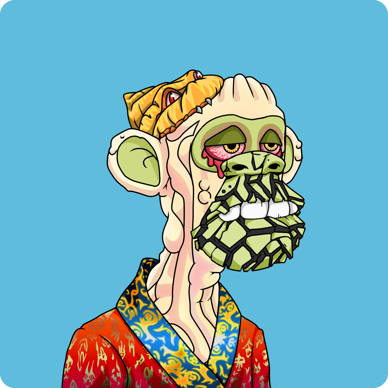 Yuga Labs - Mutant Ape Yacht Club - NFT # 3637