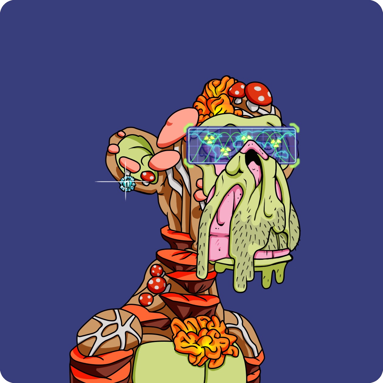 Yuga Labs - Mutant Ape Yacht Club - NFT # 16078