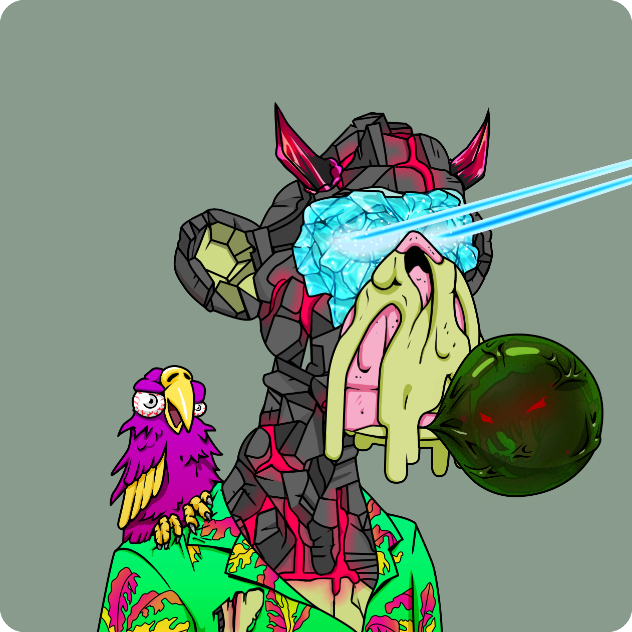 Yuga Labs - Mutant Ape Yacht Club - NFT # 8368