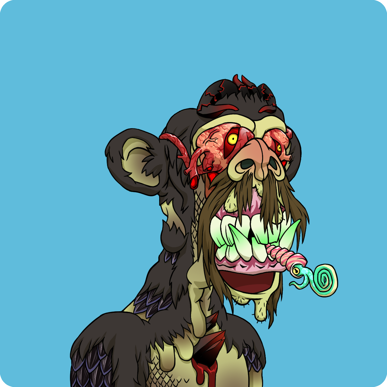 Yuga Labs - Mutant Ape Yacht Club - NFT # 11899