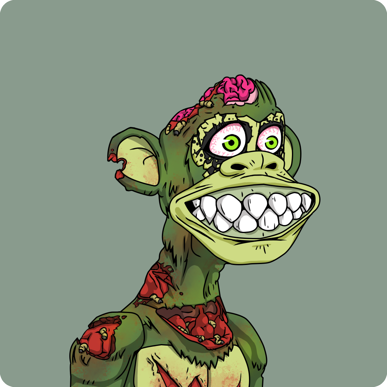 Yuga Labs - Mutant Ape Yacht Club - NFT # 29586