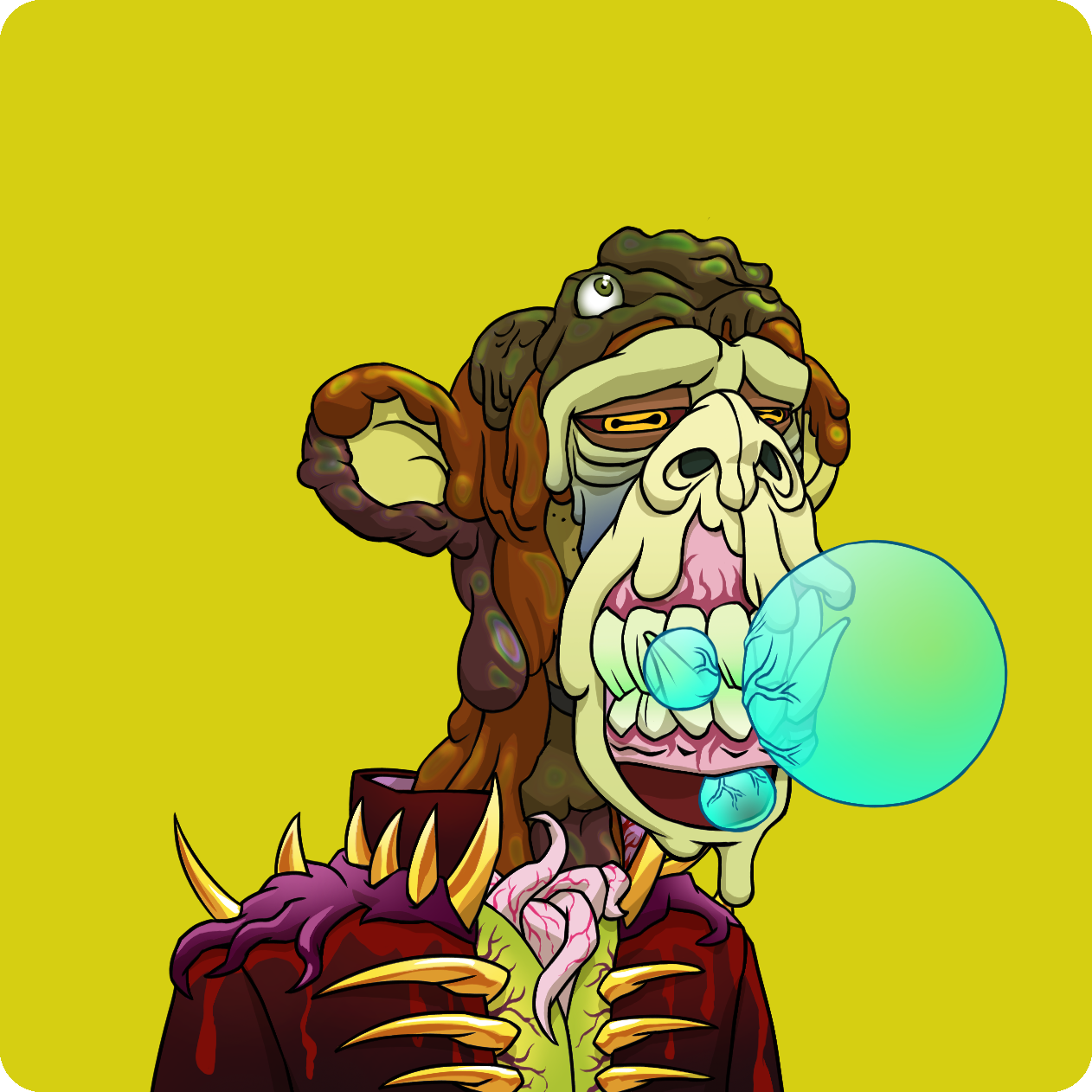 Yuga Labs - Mutant Ape Yacht Club - NFT # 22893