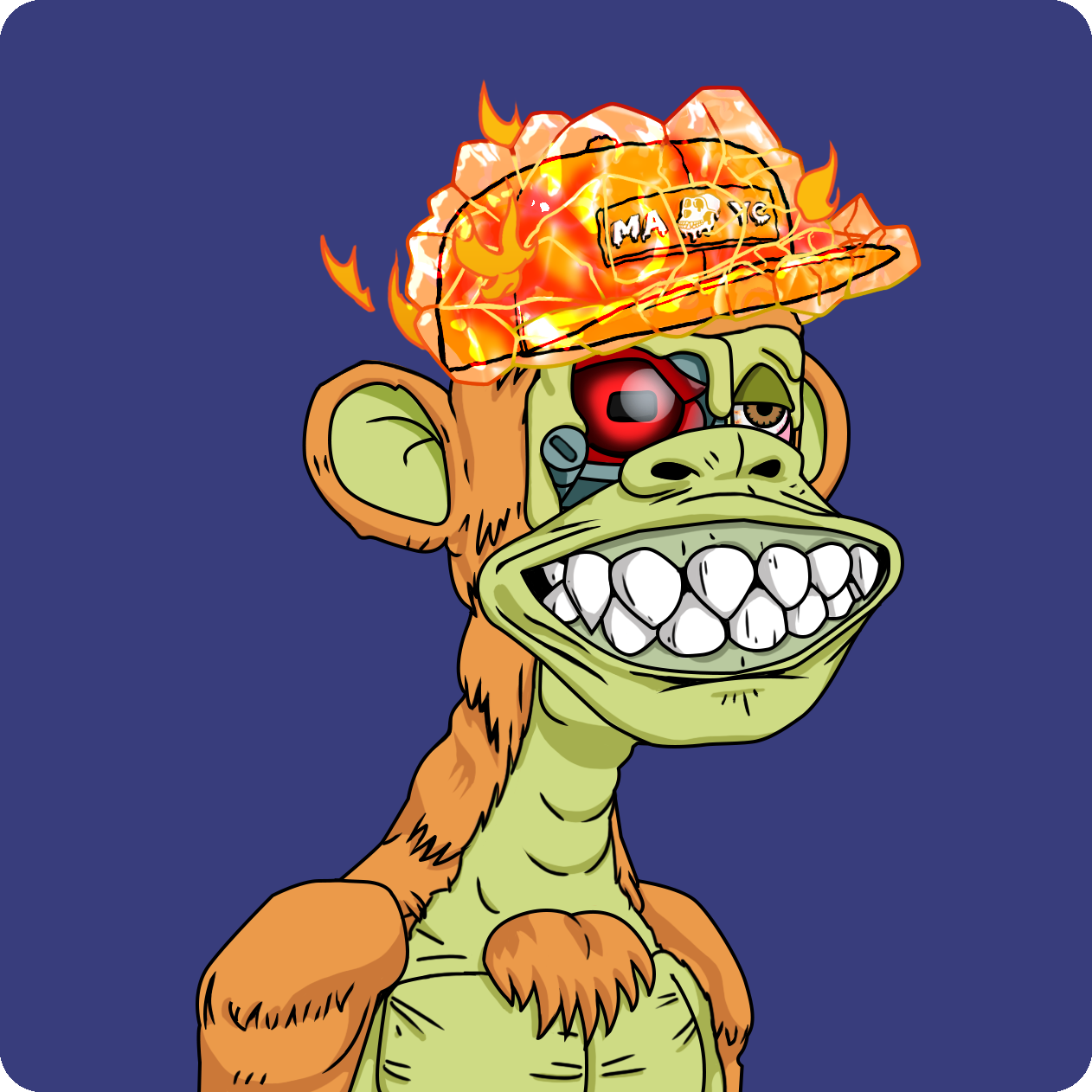 Yuga Labs - Mutant Ape Yacht Club - NFT # 22262