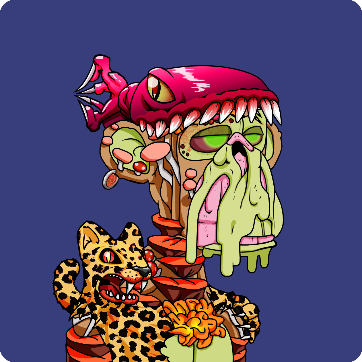 Yuga Labs - Mutant Ape Yacht Club - NFT # 1066