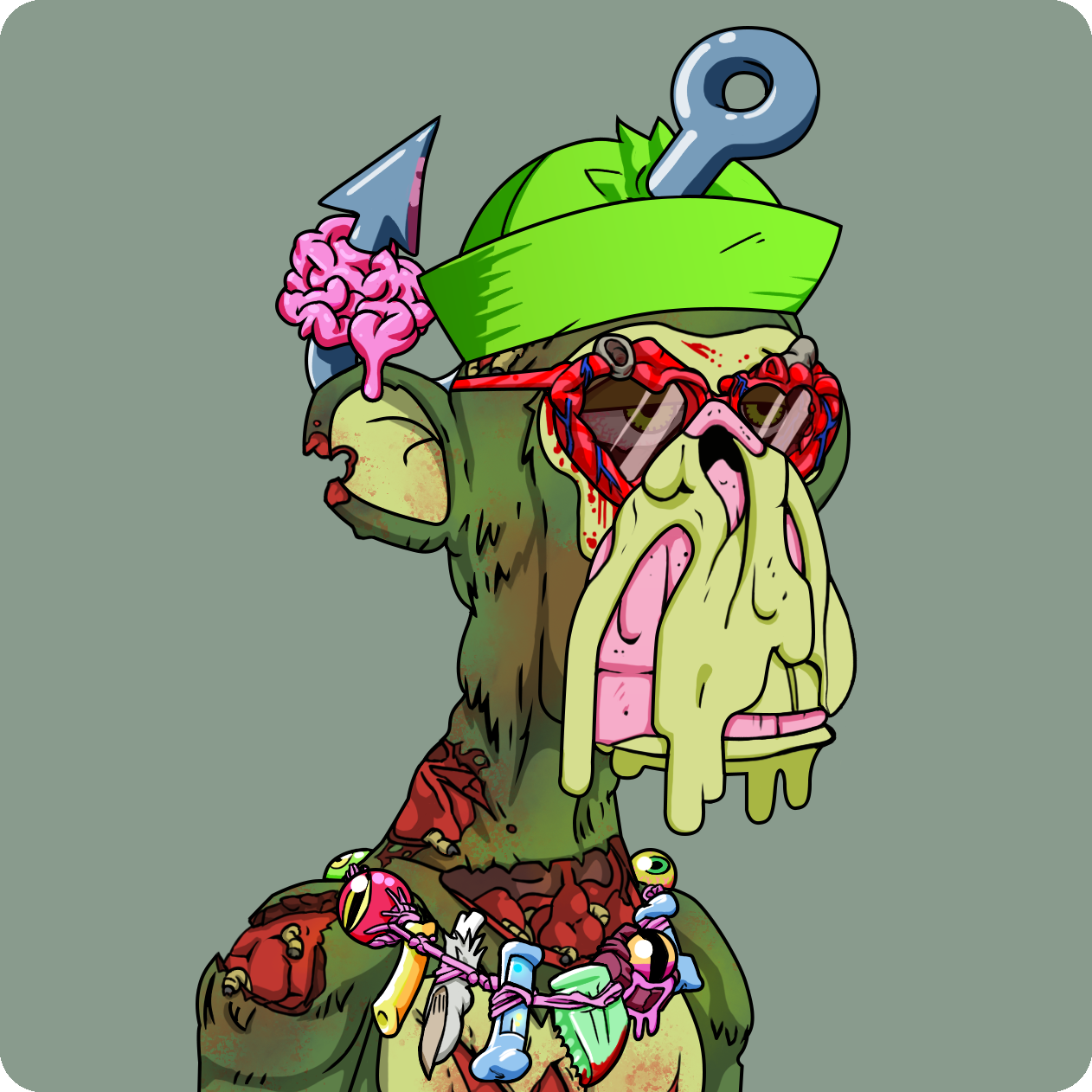 Yuga Labs - Mutant Ape Yacht Club - NFT # 2706