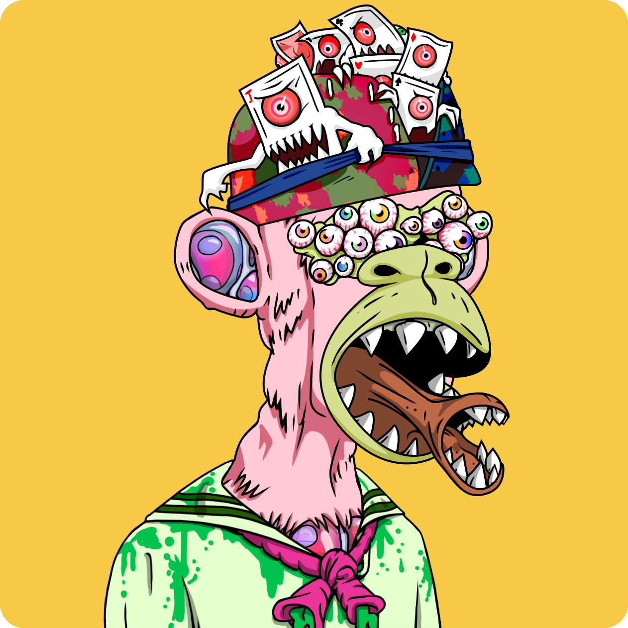 Yuga Labs - Mutant Ape Yacht Club - NFT # 2521