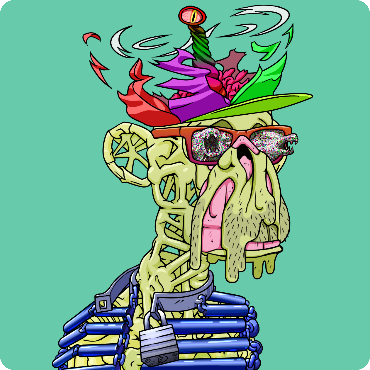 Yuga Labs - Mutant Ape Yacht Club - NFT # 1987