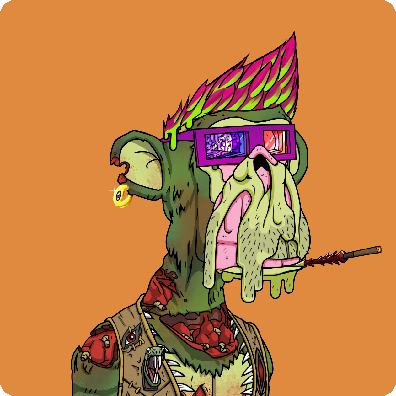 Yuga Labs - Mutant Ape Yacht Club - NFT # 6229