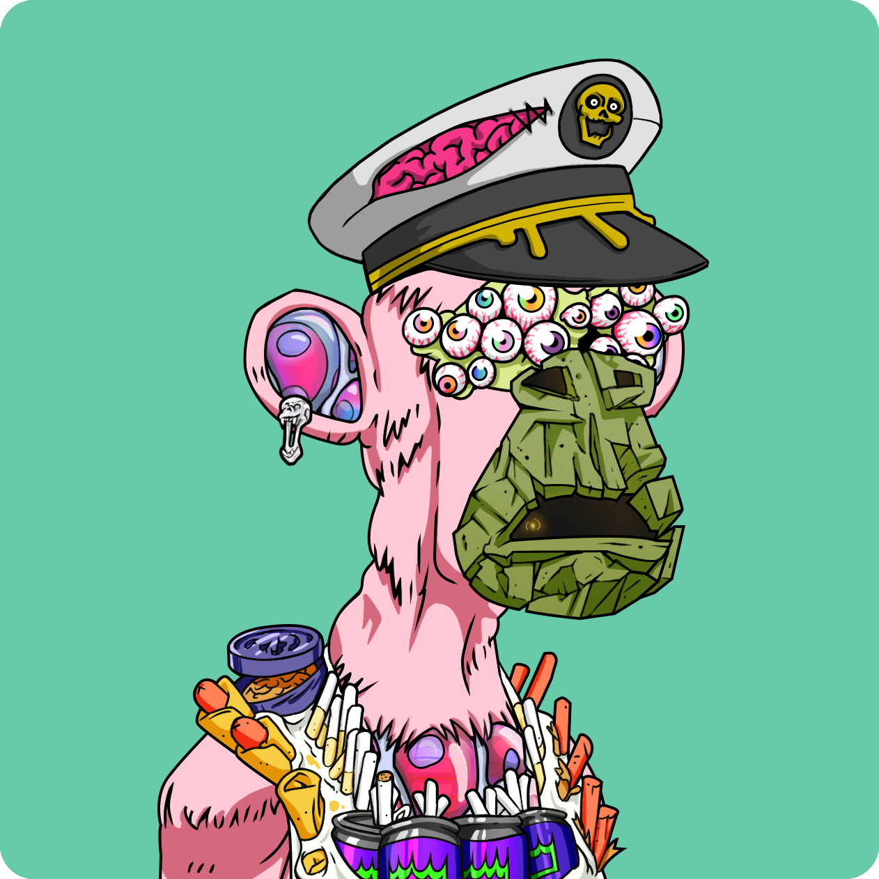 Yuga Labs - Mutant Ape Yacht Club - NFT # 6109