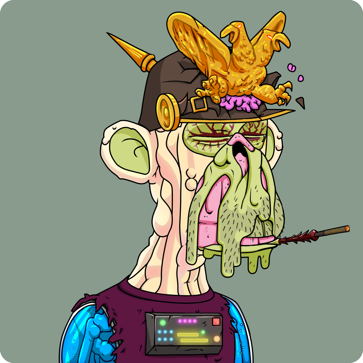 Yuga Labs - Mutant Ape Yacht Club - NFT # 25712