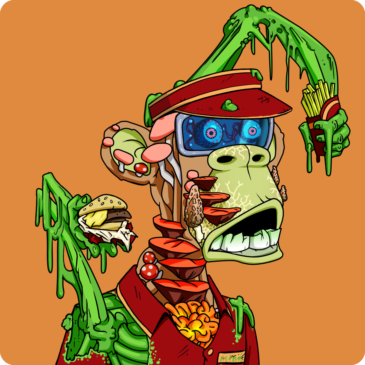 Yuga Labs - Mutant Ape Yacht Club - NFT # 12446