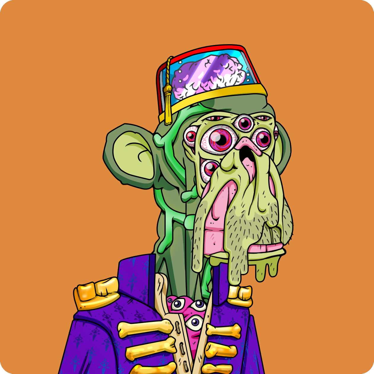 Yuga Labs - Mutant Ape Yacht Club - NFT # 16850